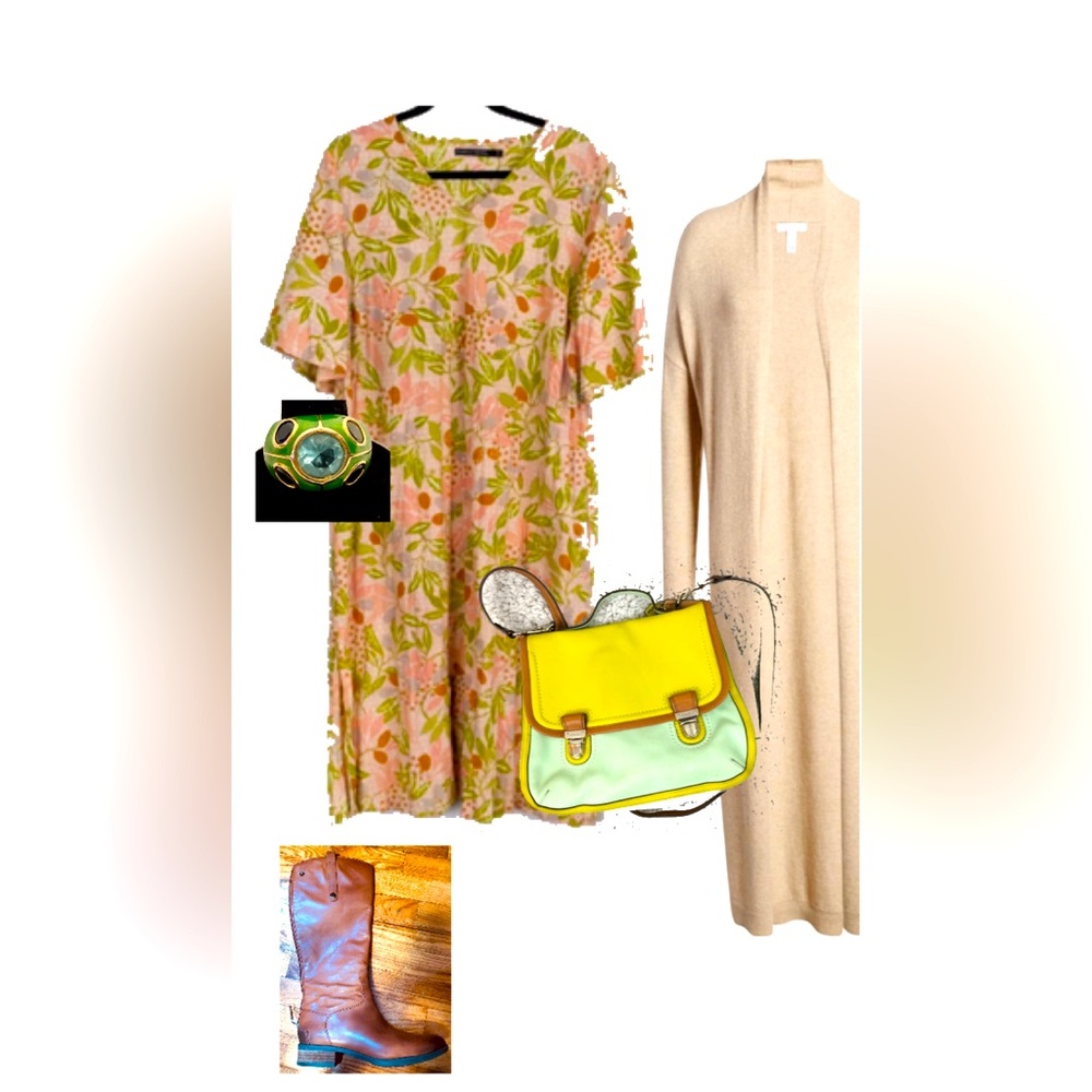 Gudrun Sjoden V-neck Dress SzL